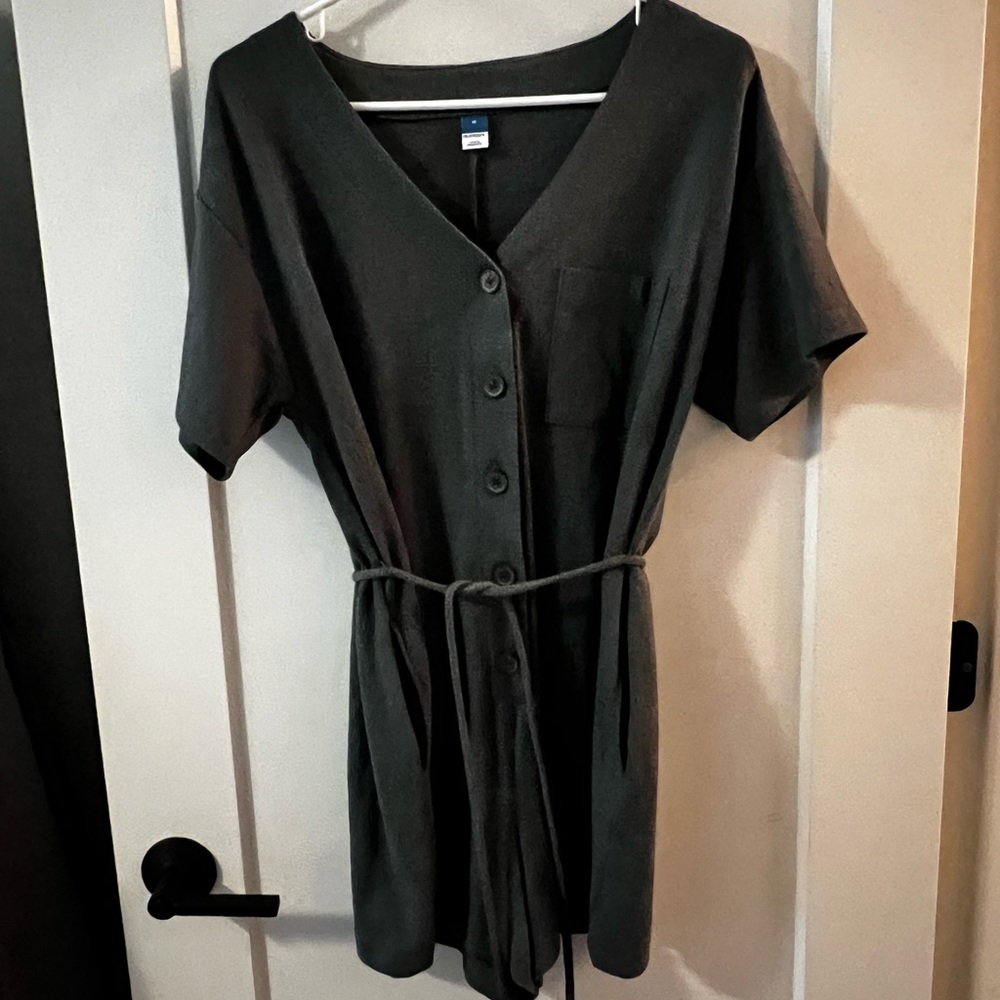 Olive green romper